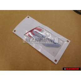 Audi Original S7 Trasero Rotulo Insignia Emblema Cromo Rojo - 4G8853735 2ZZ