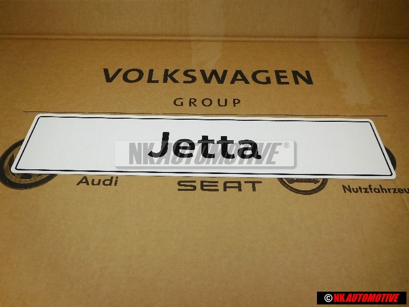 VW Original Placa Matricula - 5C6071801A