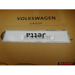 VW Original Placa Matricula - 5C6071801A