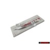 VW Original GTI Lado Rotulo Insignia Emblema Cromo Rojo - 5G0853688ASJZQ