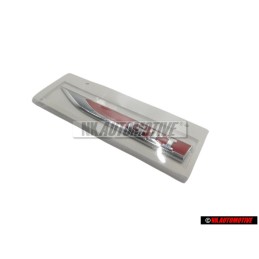 VW Original GTI Lado Rotulo Insignia Emblema Cromo Rojo - 5G0853688ASJZQ