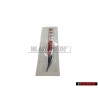 VW Original GTI Lado Rotulo Insignia Emblema Cromo Rojo - 5G0853688ASJZQ