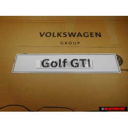 VW Original Placa Matricula - 5K0071801H