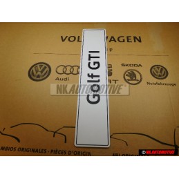 VW Original Placa Matricula - 5K0071801H