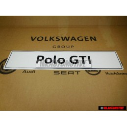 VW Original Placa Matricula - 6C0071801