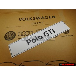VW Original Placa Matricula - 6C0071801
