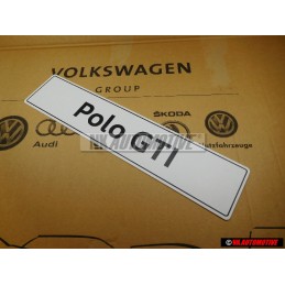 VW Original Placa Matricula - 6C0071801