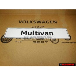 VW Original Placa Matricula - 7E5071801A