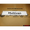 VW Original Placa Matricula - 7E5071801A