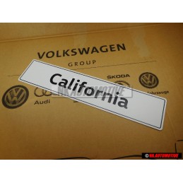 VW Original Placa Matricula - 7H7071801A