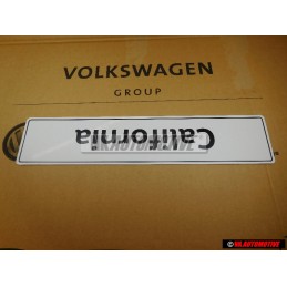 VW Original Placa Matricula - 7H7071801A