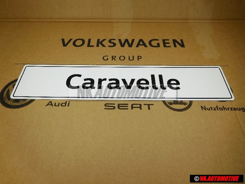 VW Original Placa Matricula - 7H9071801A