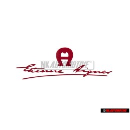 VW Classic Parts Rotulo Autoadhesivo Rojo Metalizado - 155853687G L16