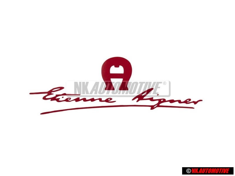 VW Classic Parts Rotulo Autoadhesivo Rojo Metalizado - 155853687G L16