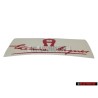 VW Classic Parts Rotulo Autoadhesivo Rojo Metalizado - 155853687G L16