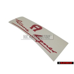 VW Classic Parts Rotulo Autoadhesivo Rojo Metalizado - 155853687G L16