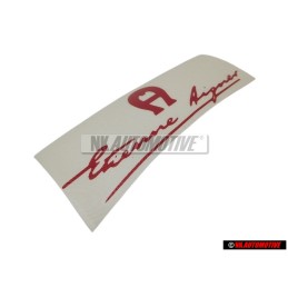 VW Classic Parts Rotulo Autoadhesivo Rojo Metalizado - 155853687G L16