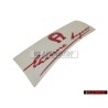 VW Classic Parts Rotulo Autoadhesivo Rojo Metalizado - 155853687G L16