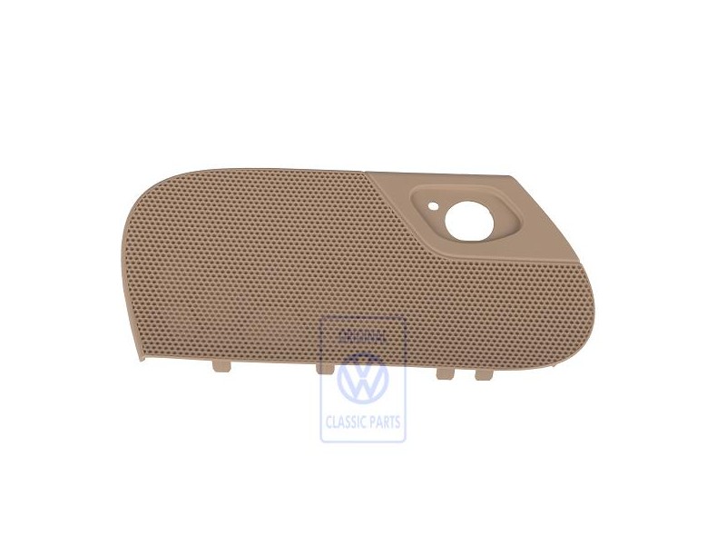 VW Original Recubrimiento Altavoz Purebeige - 1K1868158 7G8