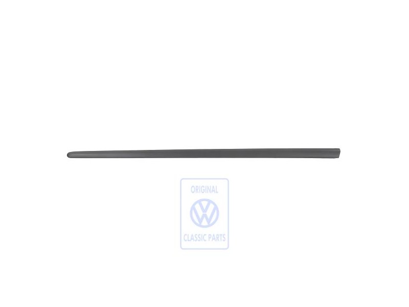 VW Original Moldura Protectora Para Puerta Negro Satinado - 1K3853515 9B9