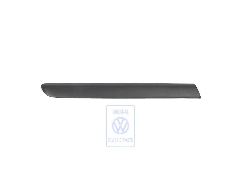 VW Original Moldura Protect. Para Lateral Negro Satinado - 1K3853536 9B9