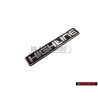 VW Original HIGHLINE Trasero Rotulo Insignia Emblema - 1E0853687B H44