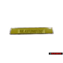 VW Original HIGHLINE Trasero Rotulo Insignia Emblema - 1E0853687B H44