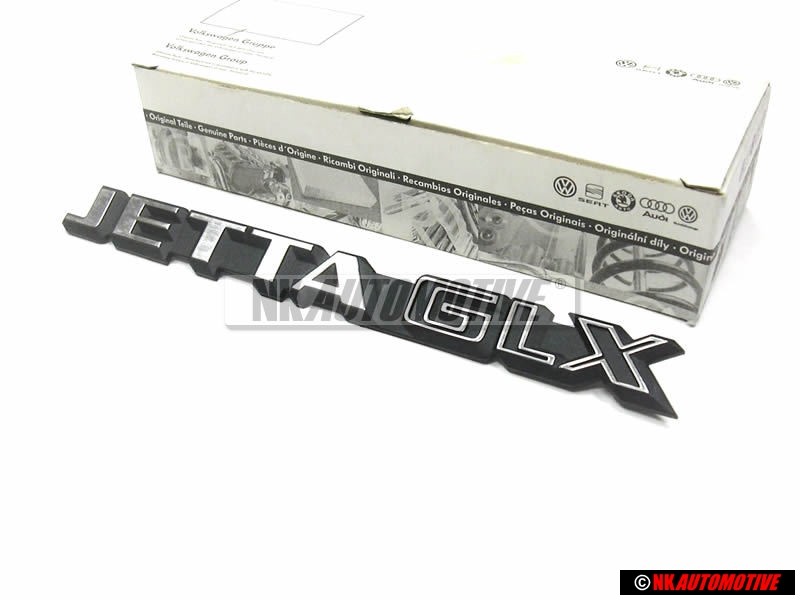 VW Original JETTA GLX Trasero Rotulo Insignia Emblema - 165853687E GX2