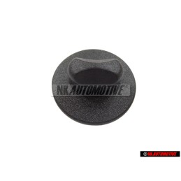 VW Original Boton P. Esterilla Piso Negro Satinado - 3D0864851 B41