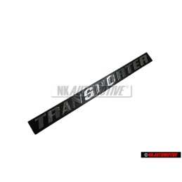 VW Original TRANSPORTER Trasero Rotulo Insignia Emblema - 251853689