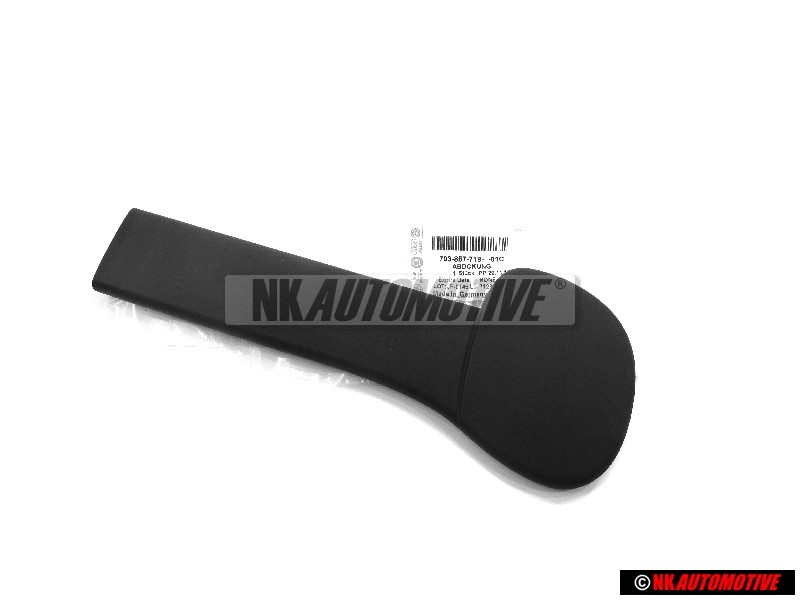 VW Original Cubierta Negro Satinado - 703857718 01C