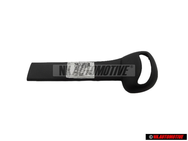 VW Original Cubierta Negro Satinado - 703857720 01C