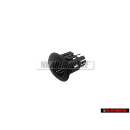 VW Original Guia P. Boton Negro Satinado - 6N0868391 01C