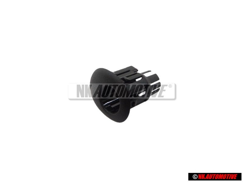 VW Original Guia P. Boton Negro Satinado - 6N0868391 01C