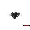 VW Original Guia P. Boton Negro Satinado - 6N0868391 01C