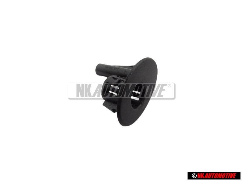 VW Original Guia P. Boton Negro Satinado - 6Q3867109C 01C