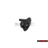 VW Original Guia P. Boton Negro Satinado - 6Q3867109C 01C