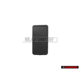 VW Original Tapa De Cierre Negro Satinado - 701831737 01C