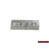 VW Original Adhesivo P. Presion Neumaticos - 7D0010204E