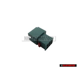 VW Original Caja De Contactos Planos Con Bloqueo De Contacto - 333941973