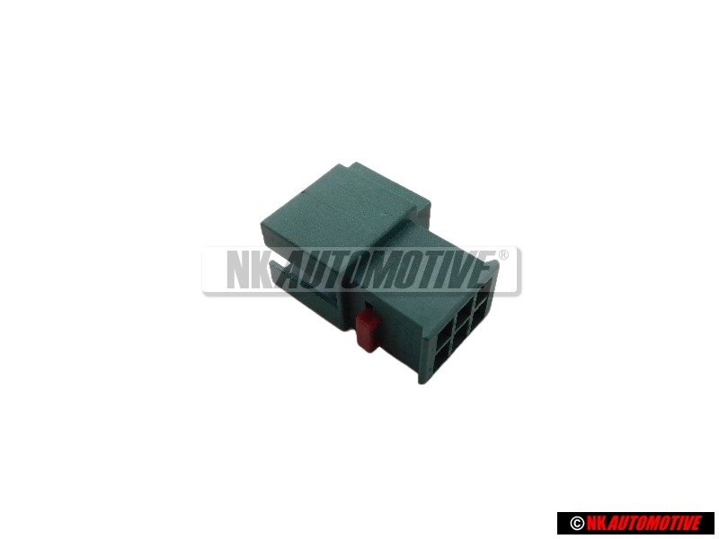 VW Original Caja De Contactos Planos Con Bloqueo De Contacto - 333941973