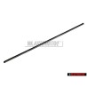 VW Original Liston Adorno P. Puerta Negro Satinado/Cromo - 163853753A MV7