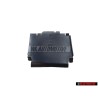 VW Original Cubierta Negro Satinado - 165853664B 01C