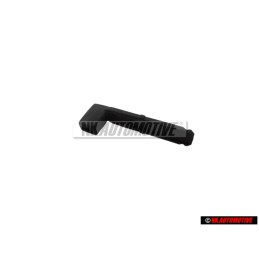 VW Original Boton Negro Satinado - 701819129 01C