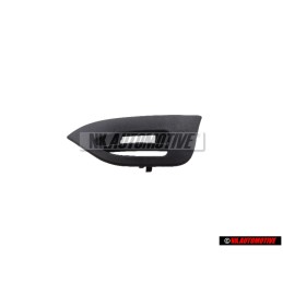 VW Original Difusor De Aire Negro Satinado - 1H1819706A 01C
