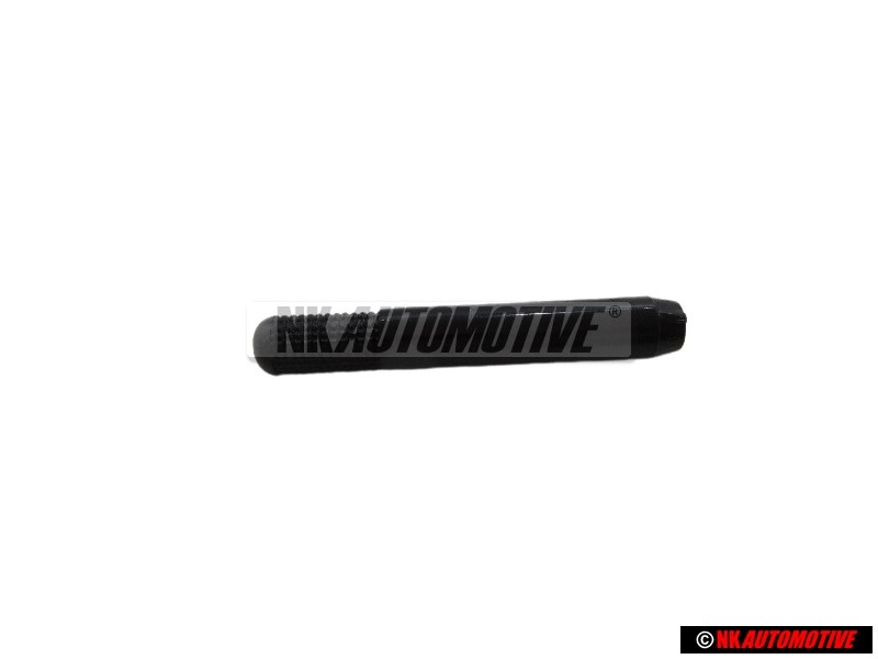 VW Original Boton P. Varilla Seguridad Negro Satinado - 1H0837187 01C