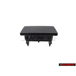 VW Original Tapa Ciega Negro Satinado - 1H0858180 01C