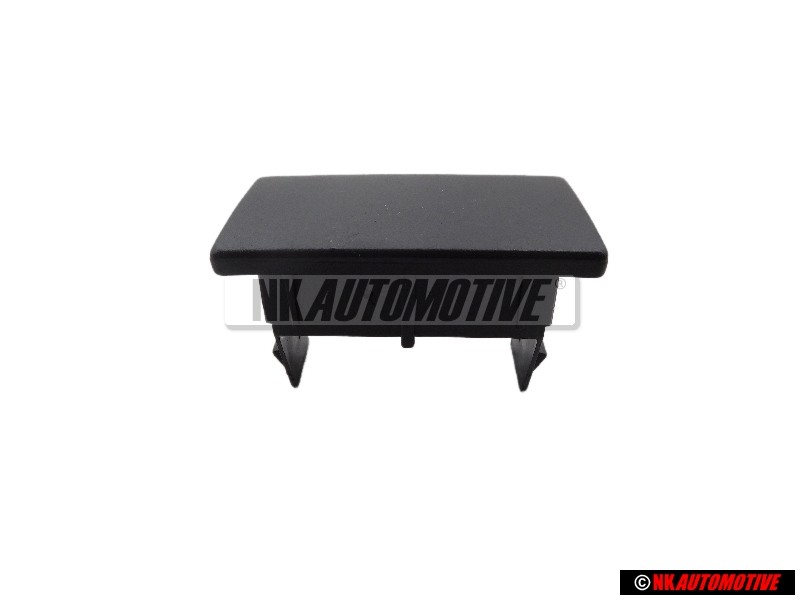VW Original Tapa Ciega Negro Satinado - 1H0858180 01C