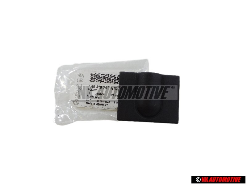 VW Original Embellecedor Negro Satinado - 1H6819741 01C