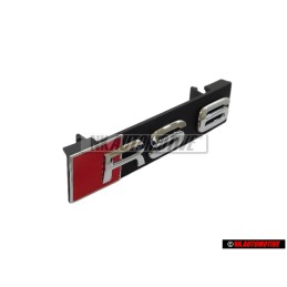 Audi Original RS6 Frente Rotulo Insignia Emblema - 4G0853736B 2ZZ